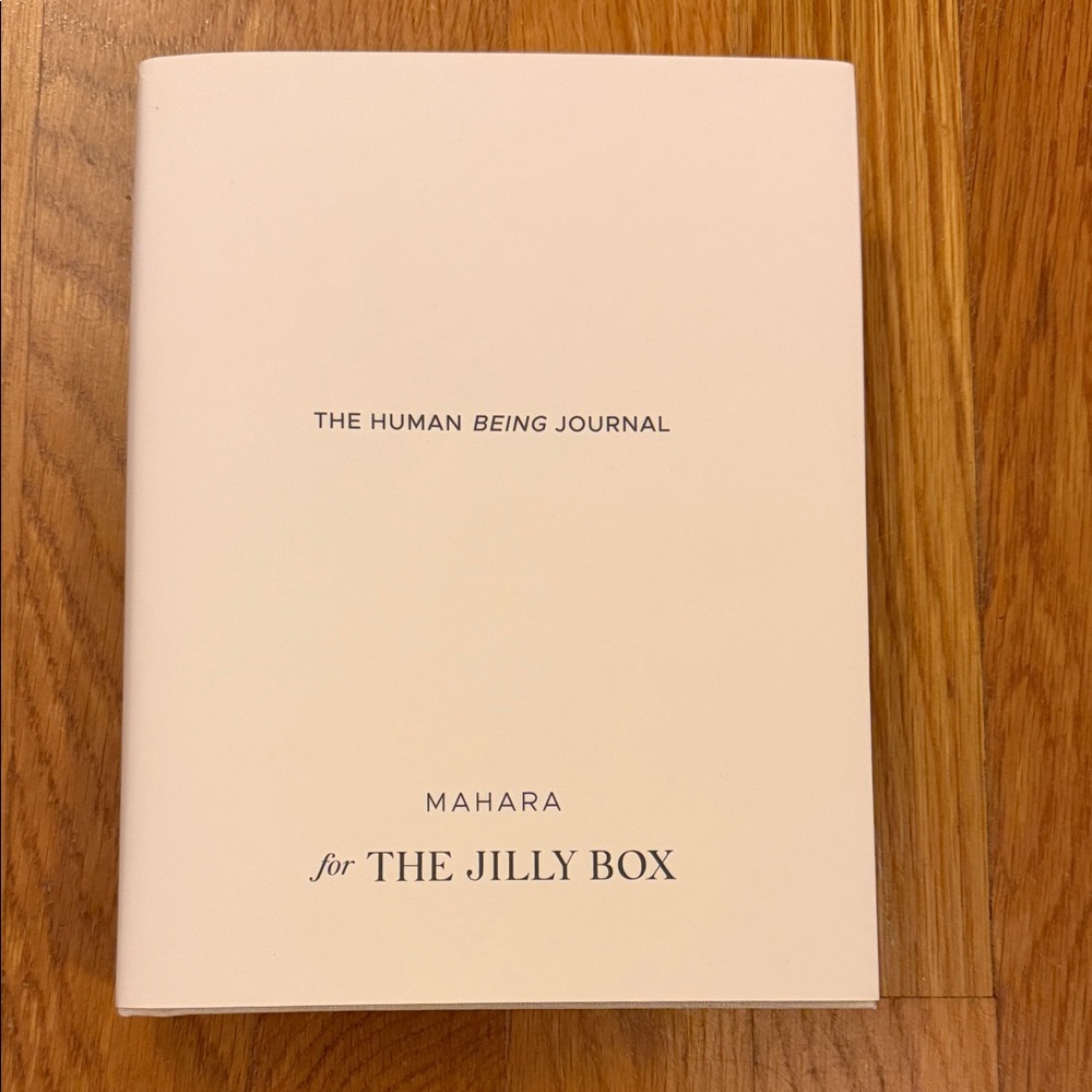 Cream Journal for The Jilly Box